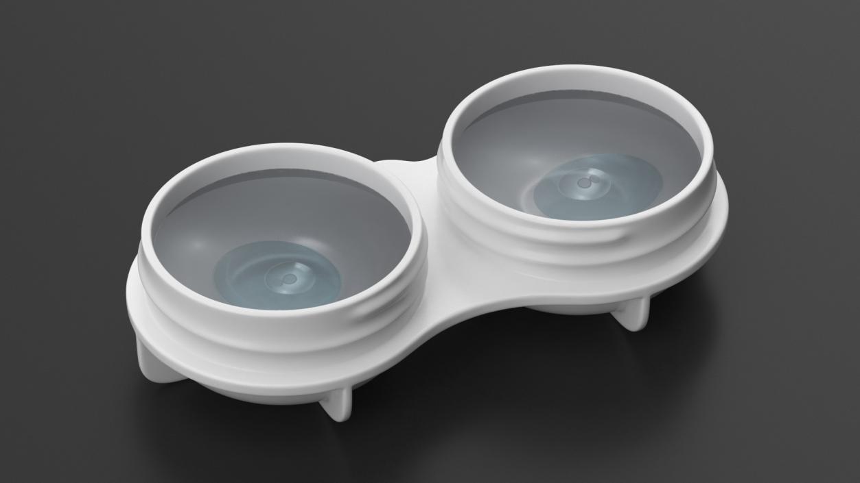 Container with Contact Lenses 3D model