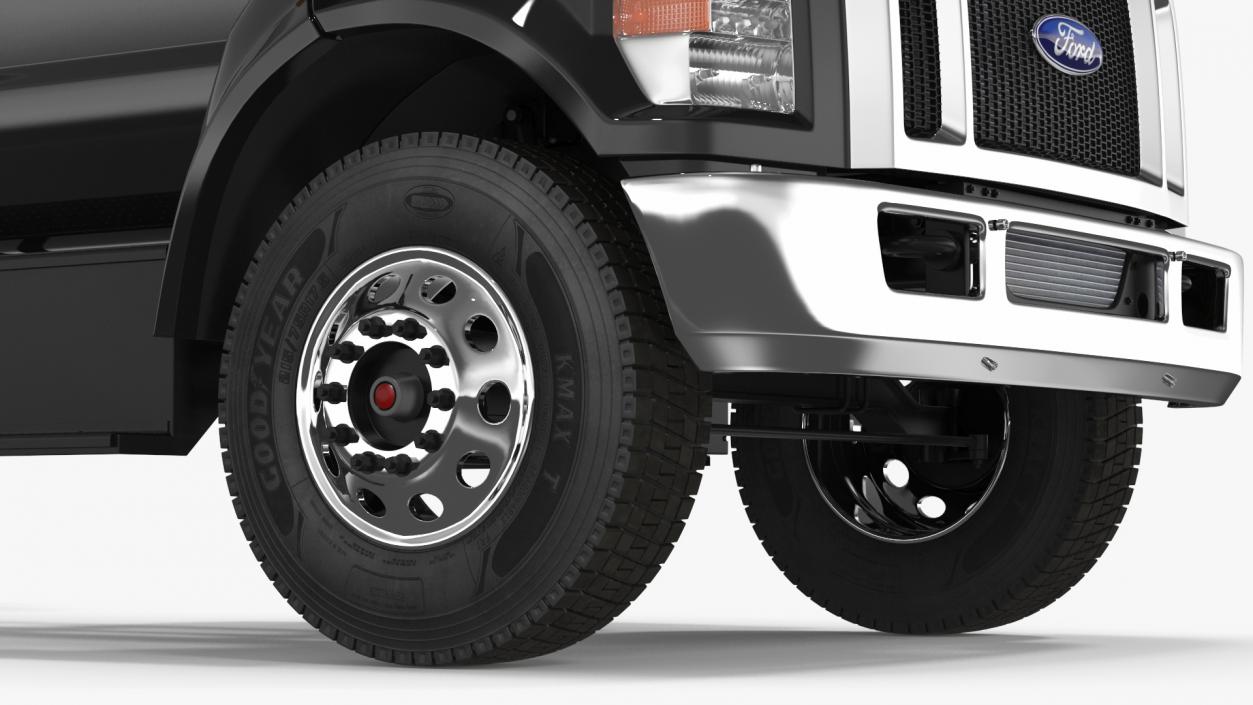 Ford F-650 Crew Cab Chassis 3D