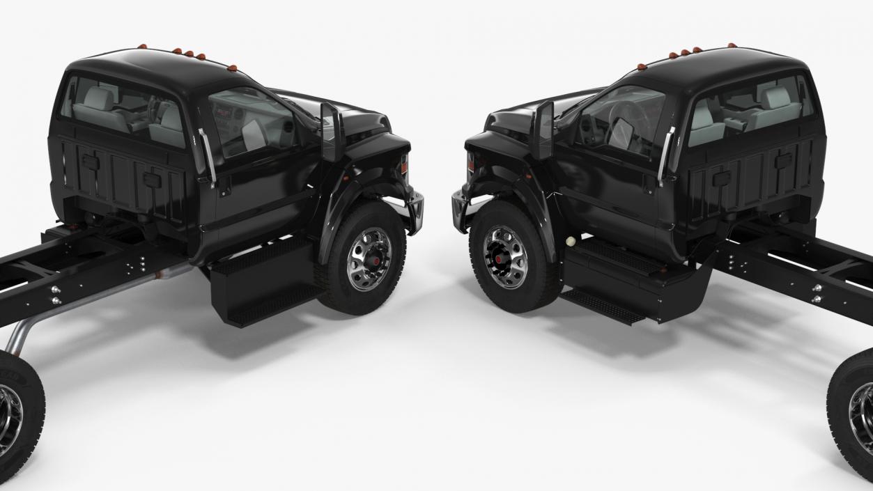 Ford F-650 Crew Cab Chassis 3D