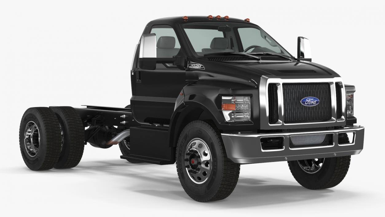 Ford F-650 Crew Cab Chassis 3D