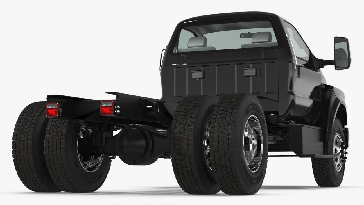 Ford F-650 Crew Cab Chassis 3D