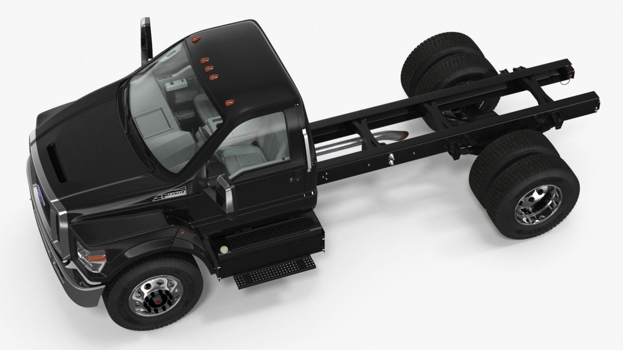 Ford F-650 Crew Cab Chassis 3D