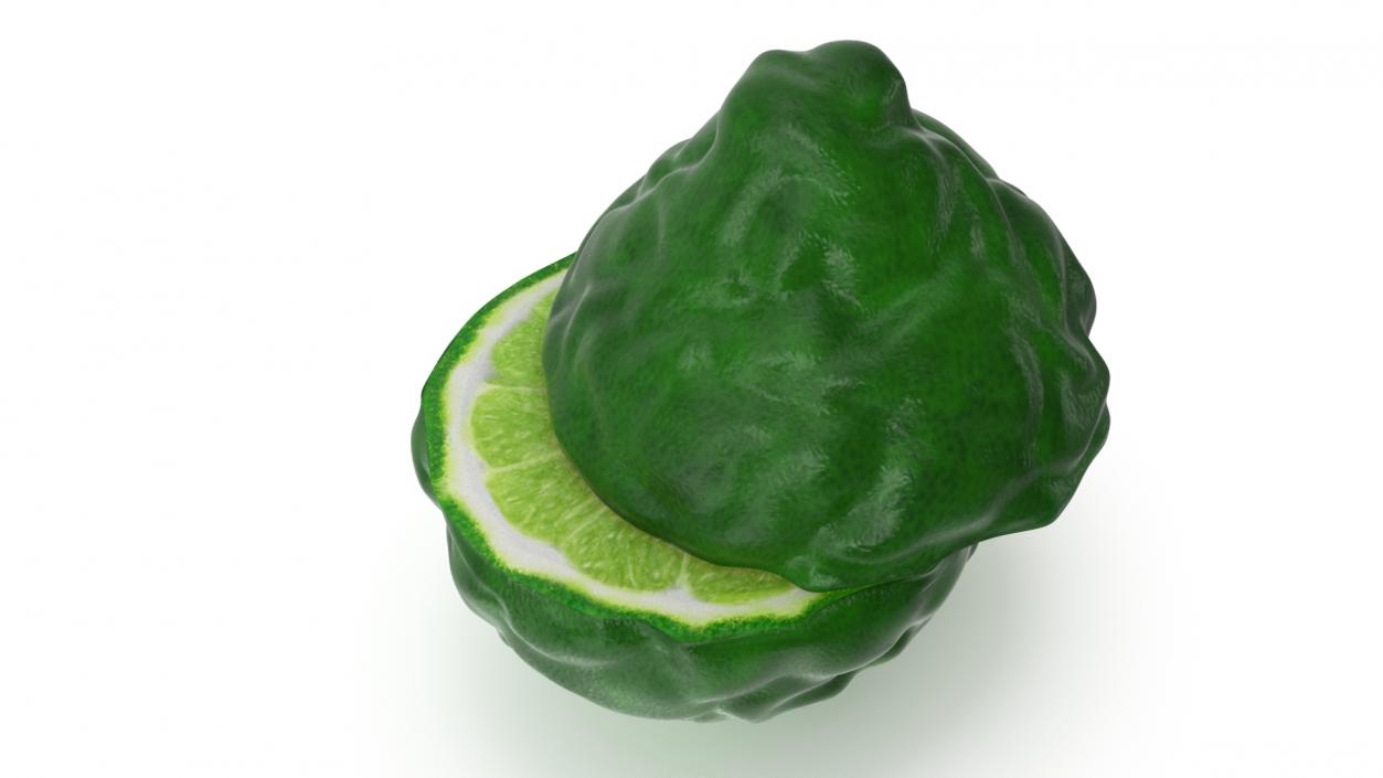 Half Bergamot Fruit 3D model