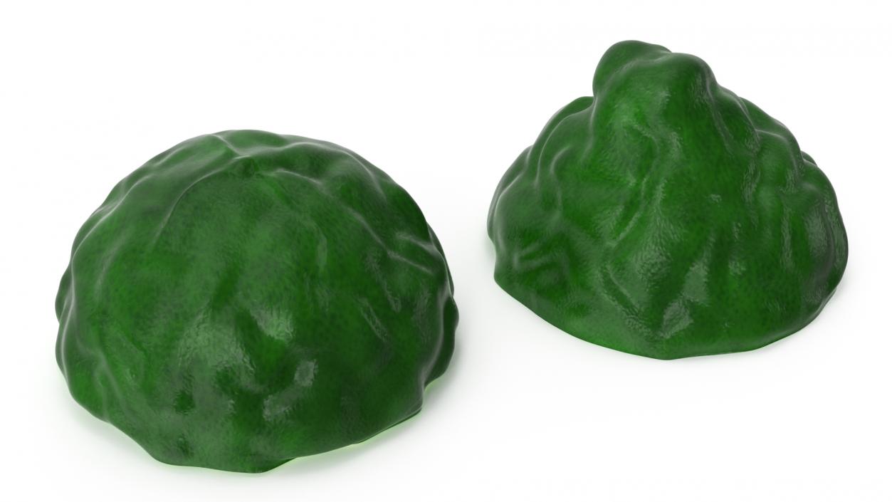 Half Bergamot Fruit 3D model