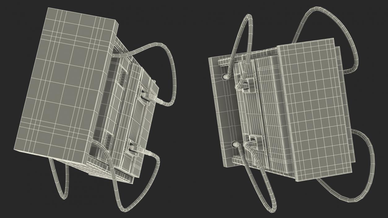 Fuel Pump Four Nozzles 3D