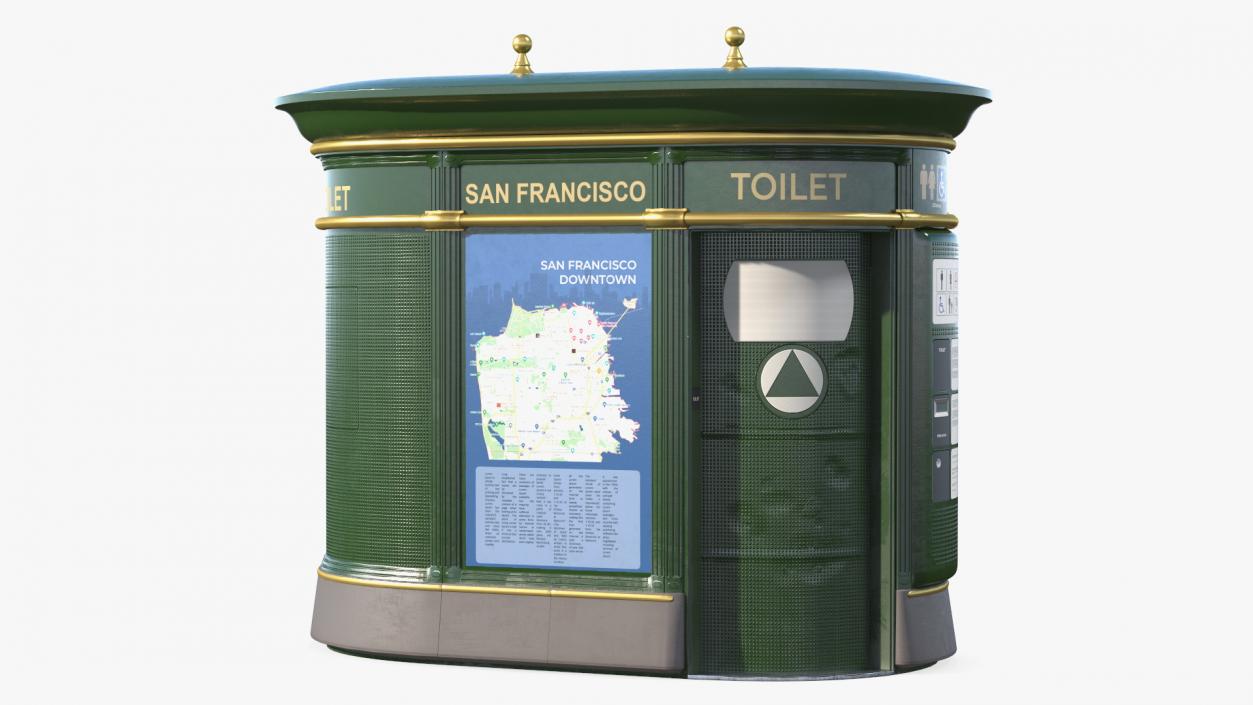 San Francisco Public Toilet 3D