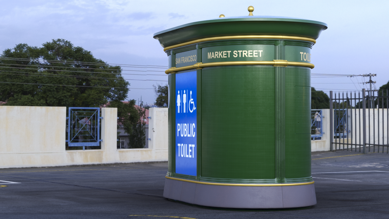 San Francisco Public Toilet 3D