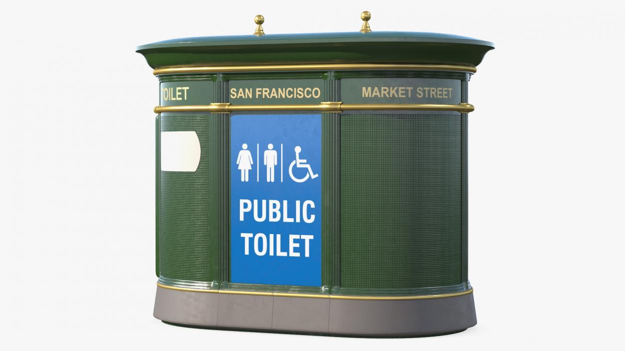 San Francisco Public Toilet 3D