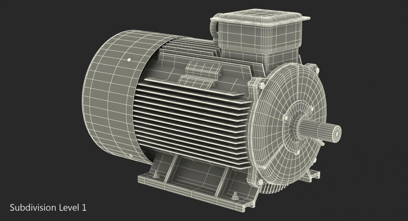 3D Electric Motor 4