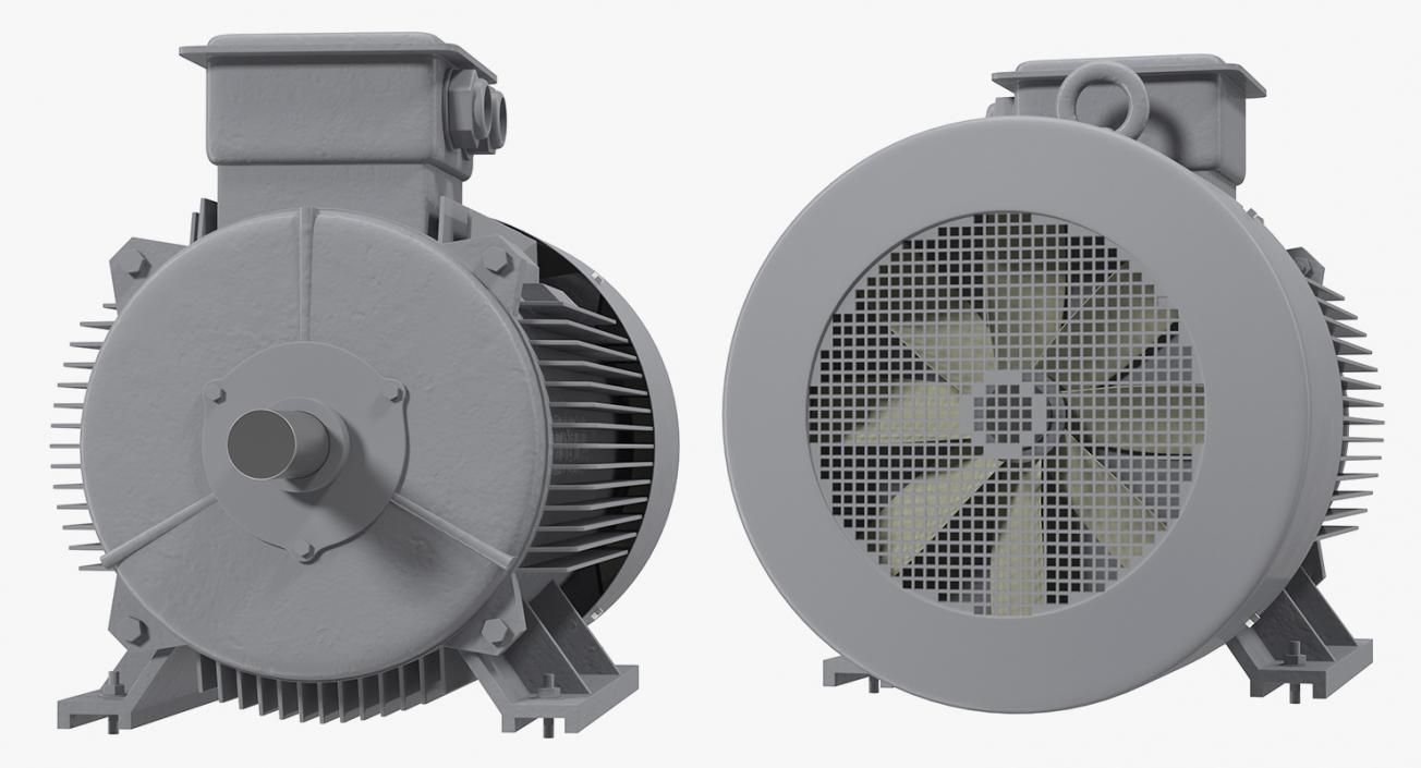 3D Electric Motor 4