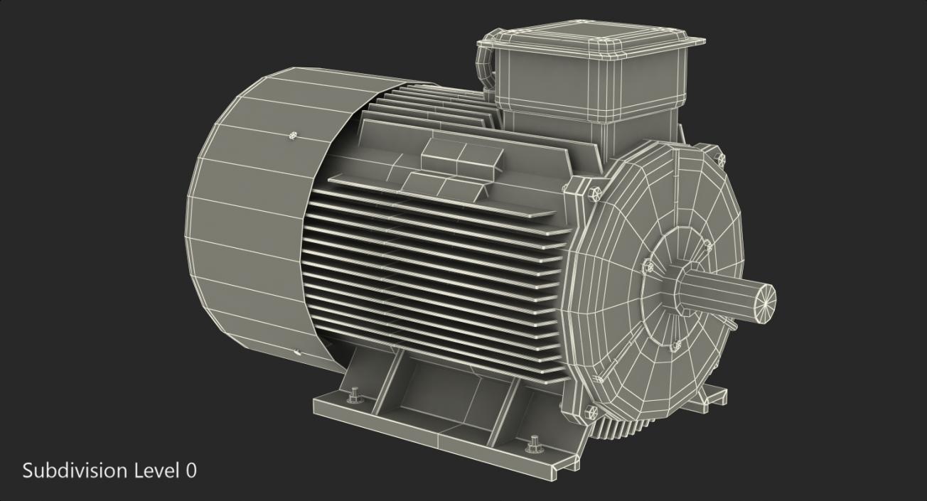 3D Electric Motor 4