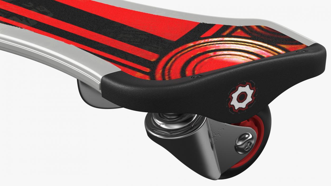 3D PowerWing Scooter Gray Red