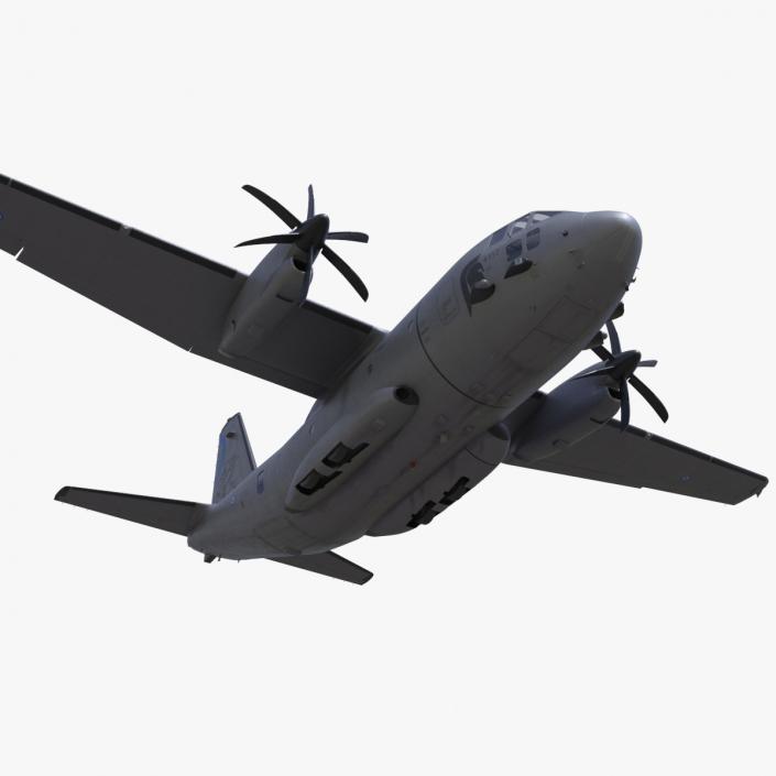 3D Aircraft Alenia C-27J Spartan Greece Rigged model