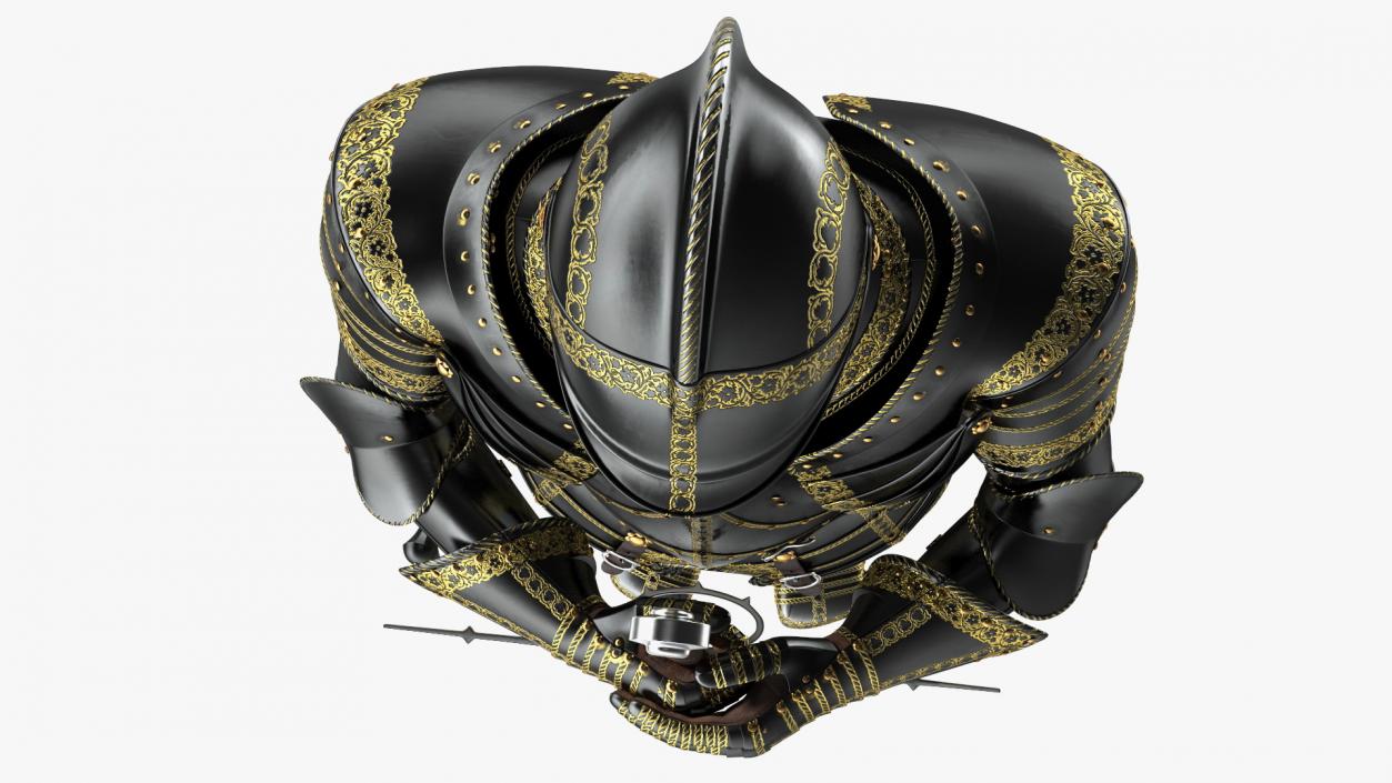 3D Medieval Knight Plates Armor Collection 3