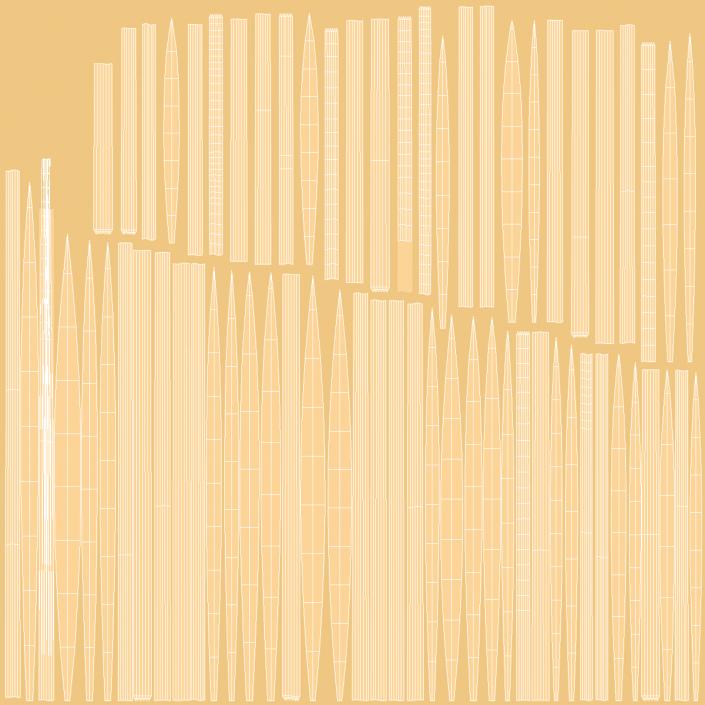 Section of Wheat Field 3D