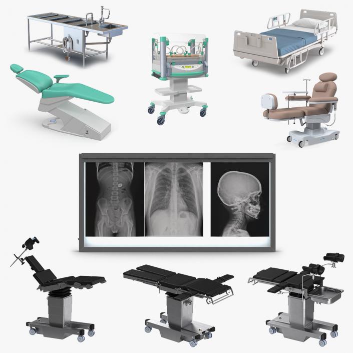 3D model Medical Equipment 3D Models Collection 3