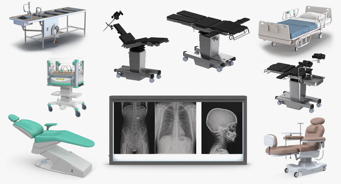 3D model Medical Equipment 3D Models Collection 3