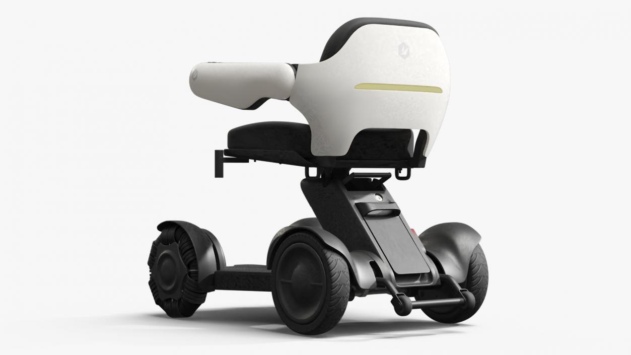 3D JBH Smart Power Wheelchair Rigged model