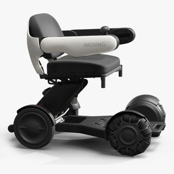 3D JBH Smart Power Wheelchair Rigged model