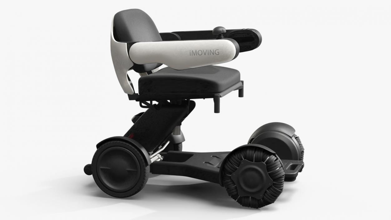 3D JBH Smart Power Wheelchair Rigged model