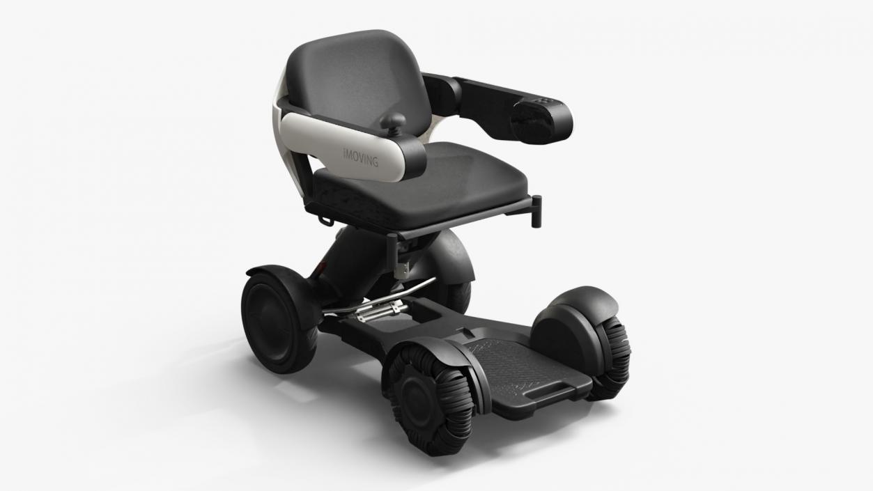 3D JBH Smart Power Wheelchair Rigged model