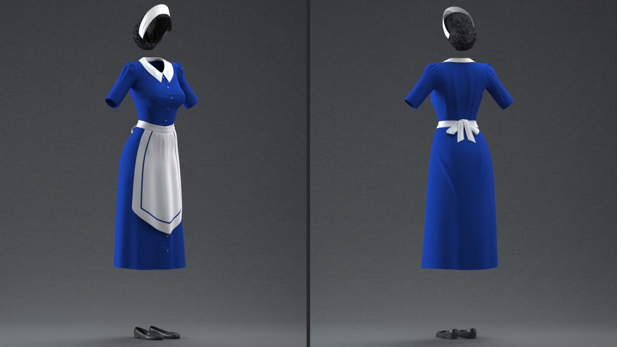 3D model Maid Dress