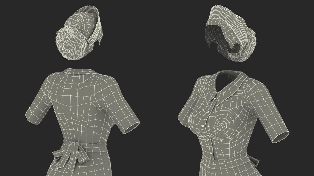 3D model Maid Dress