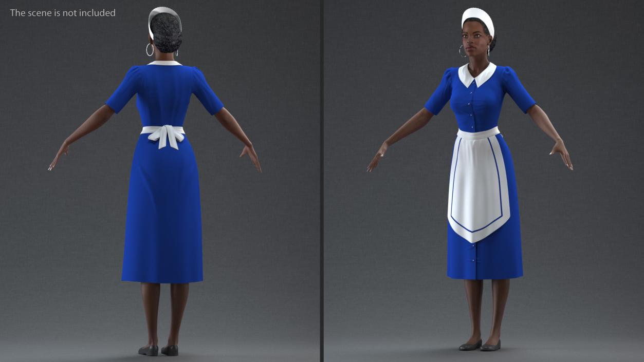 3D model Maid Dress