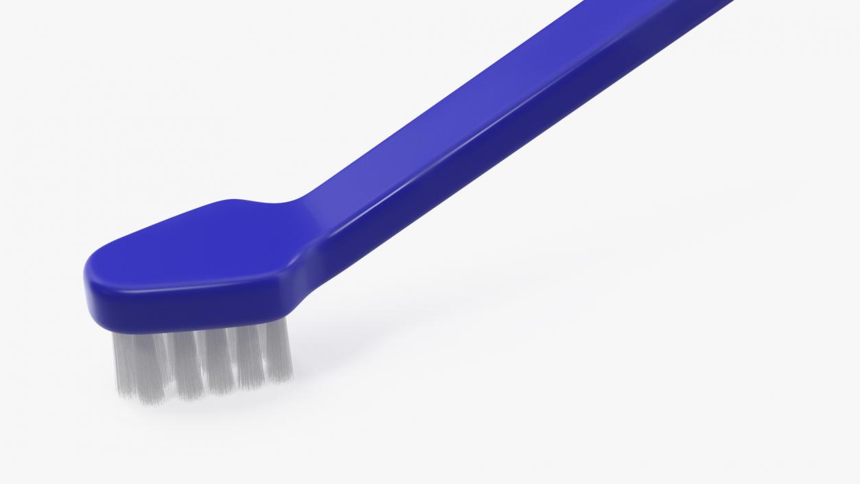 Pet Toothbrush Blue 3D model