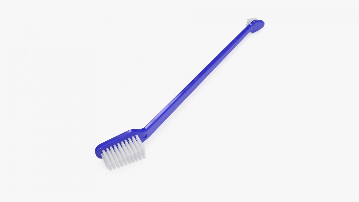 Pet Toothbrush Blue 3D model