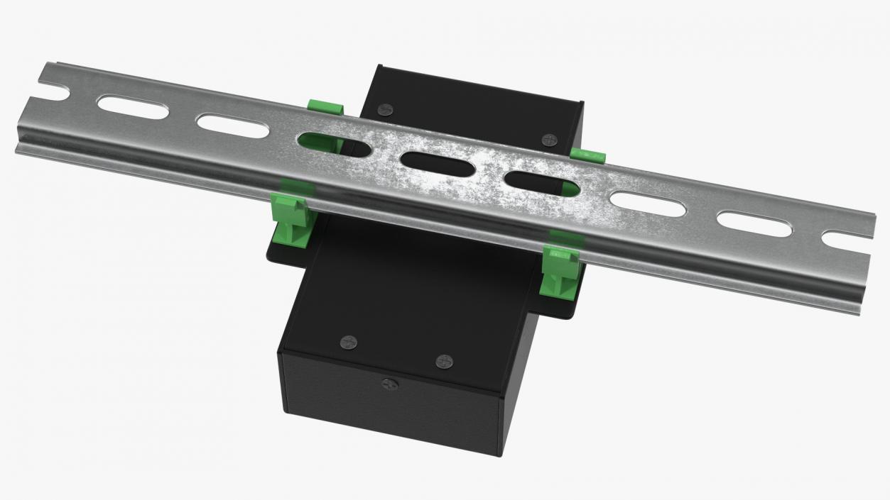 Mega Screw Terminal Block Din Rail 3D model