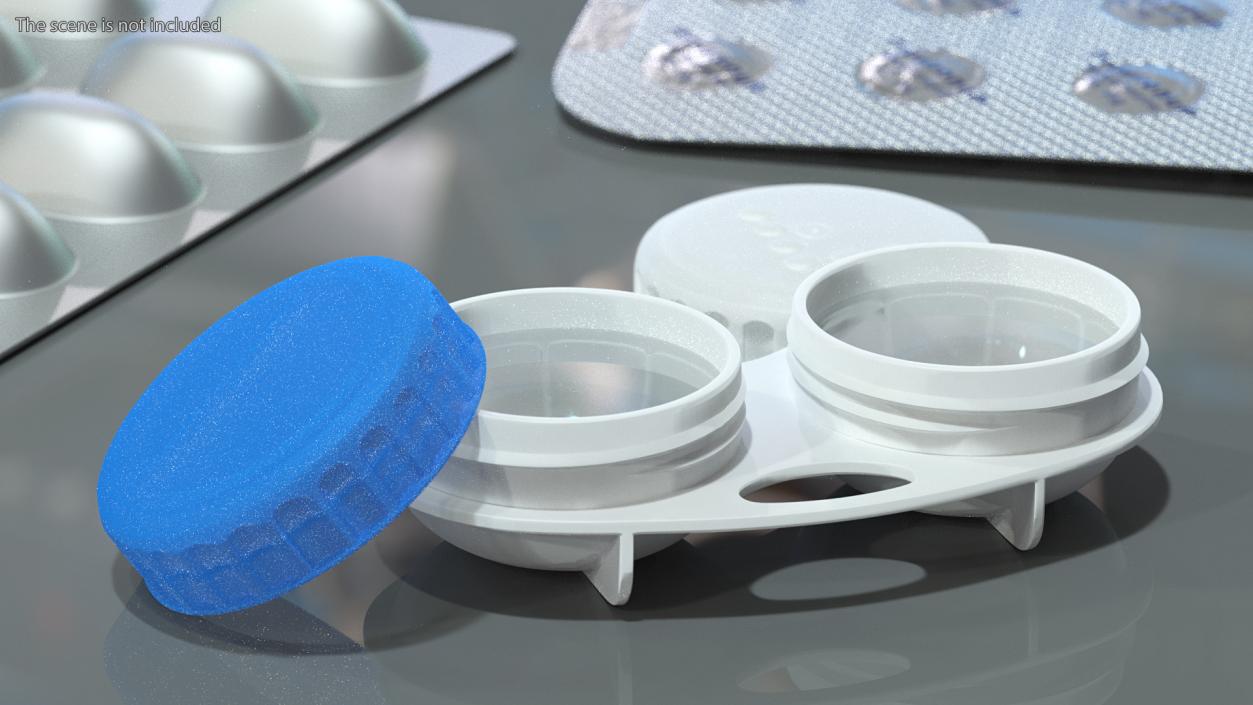 Contact Lens Accessories Collection 2 3D