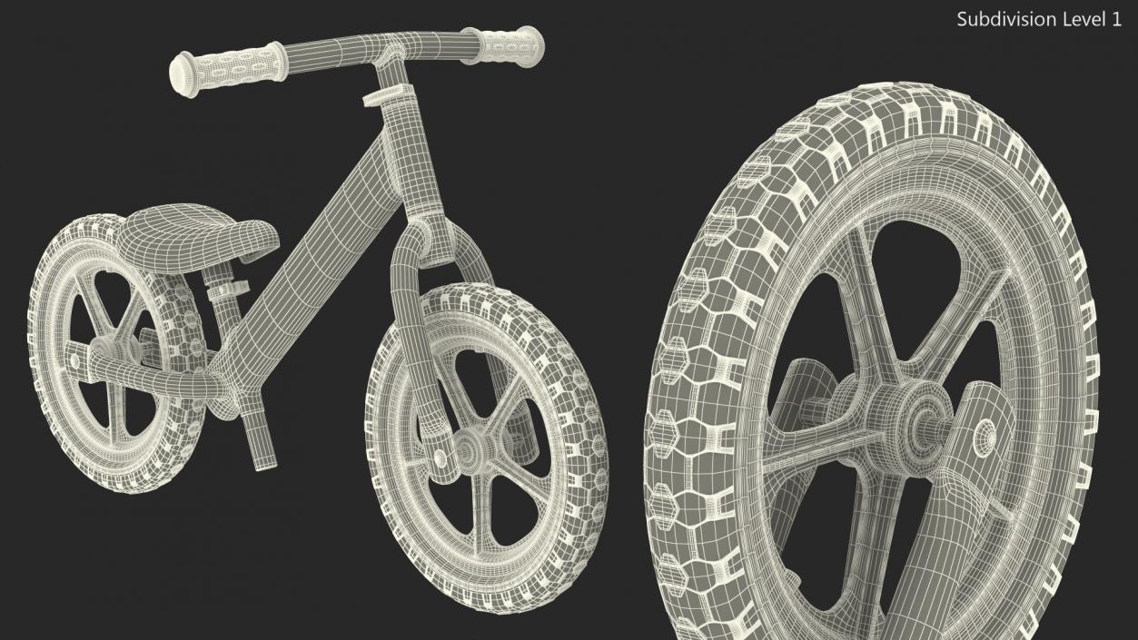 3D model Balance Bike Generic