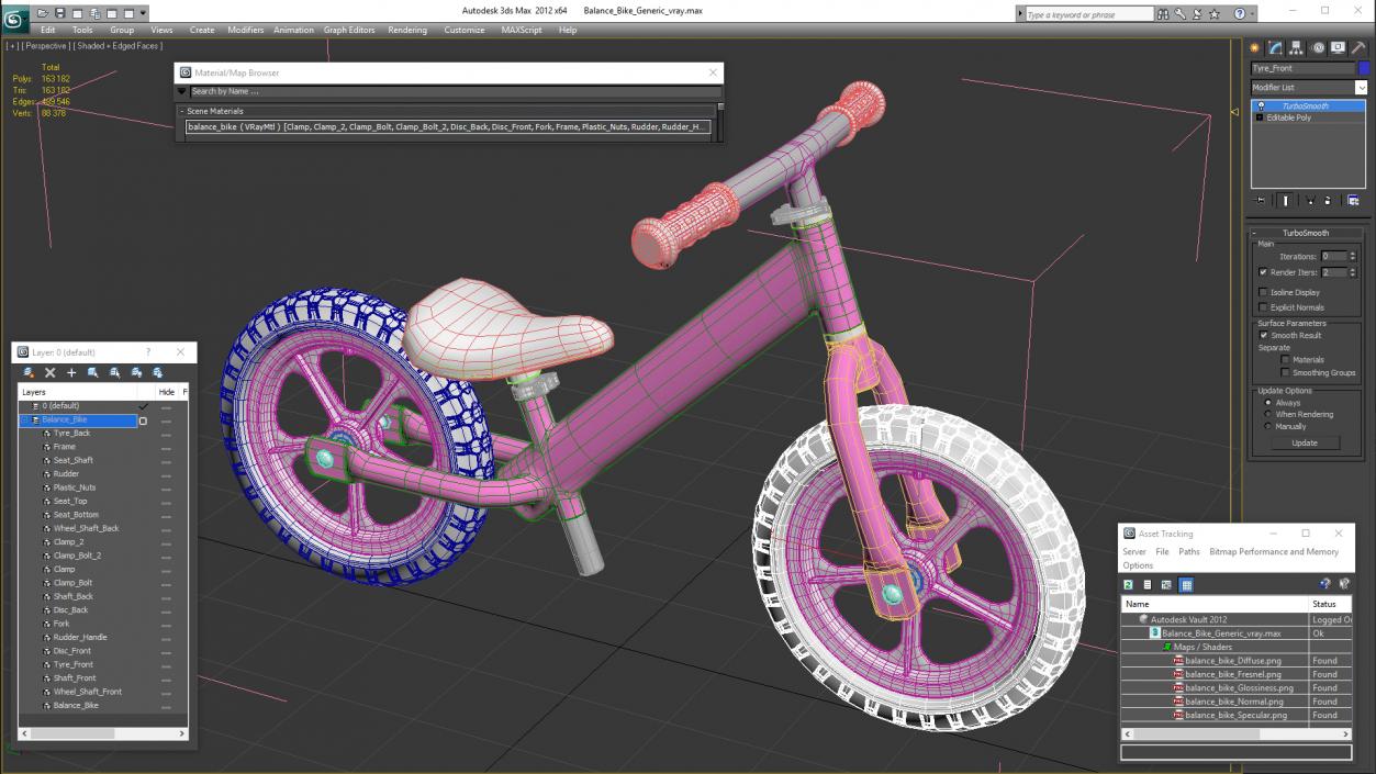 3D model Balance Bike Generic