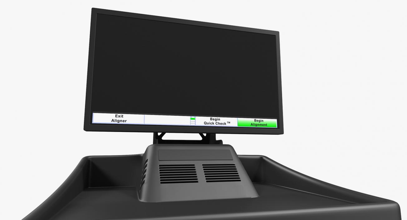 3D Wheel Alignment Console model