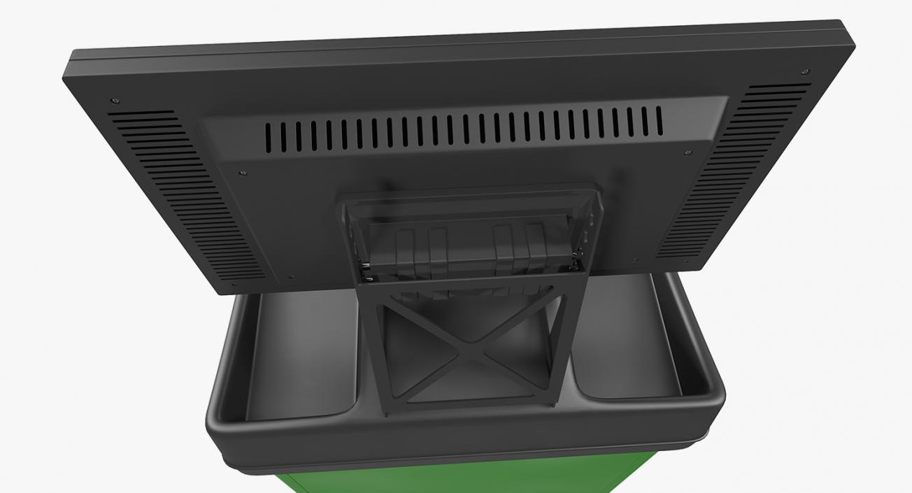 3D Wheel Alignment Console model