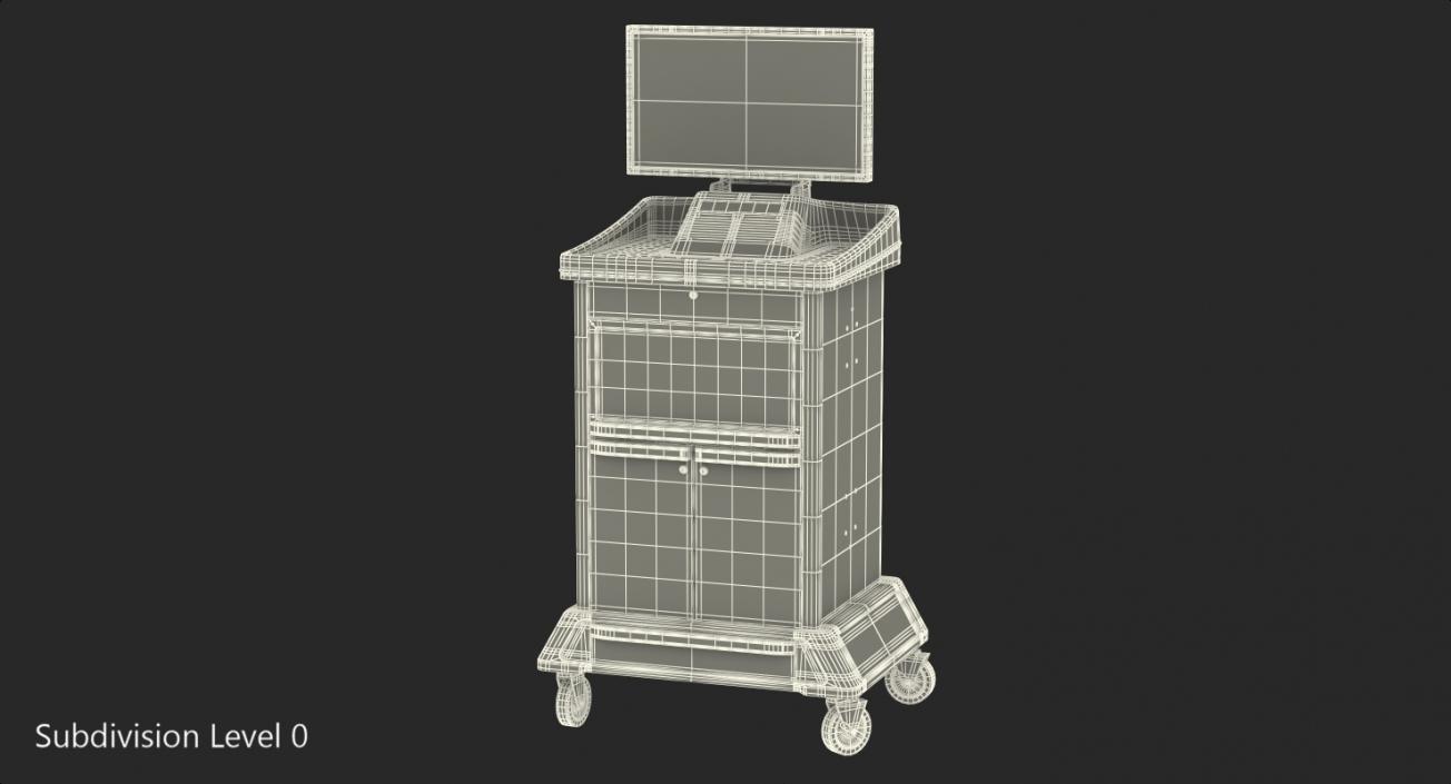 3D Wheel Alignment Console model