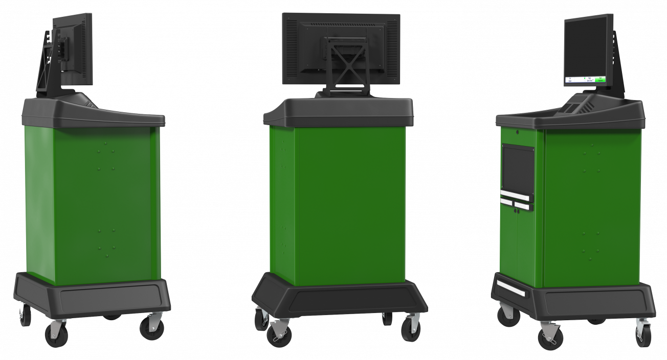 3D Wheel Alignment Console model