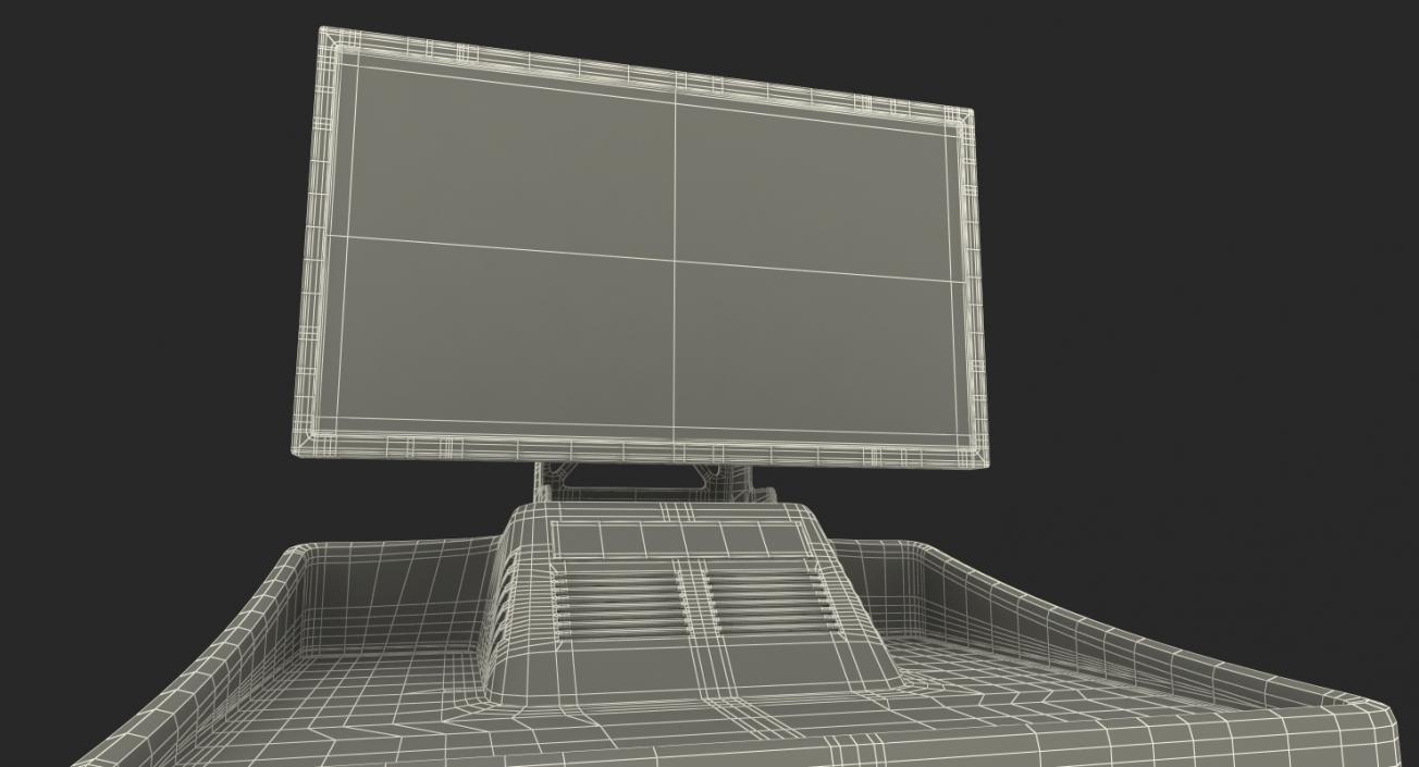 3D Wheel Alignment Console model