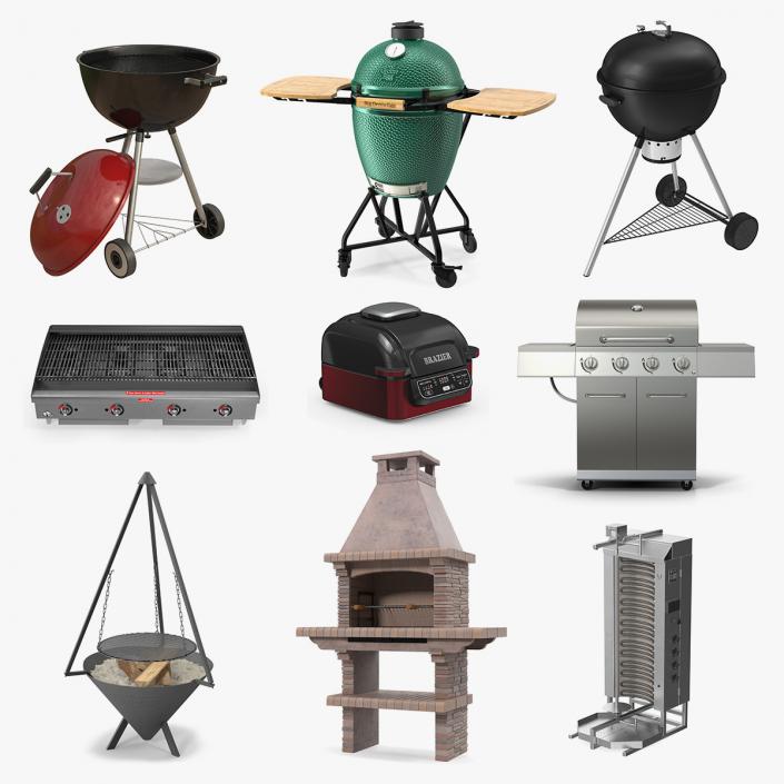 Grills Collection 8 3D model