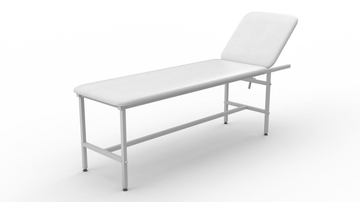 First Aid Examination Couch 3D