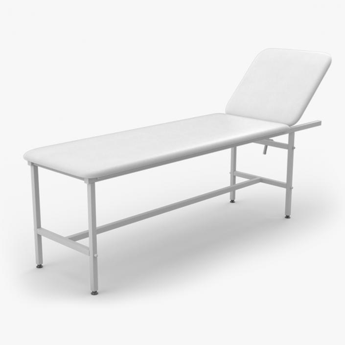 First Aid Examination Couch 3D