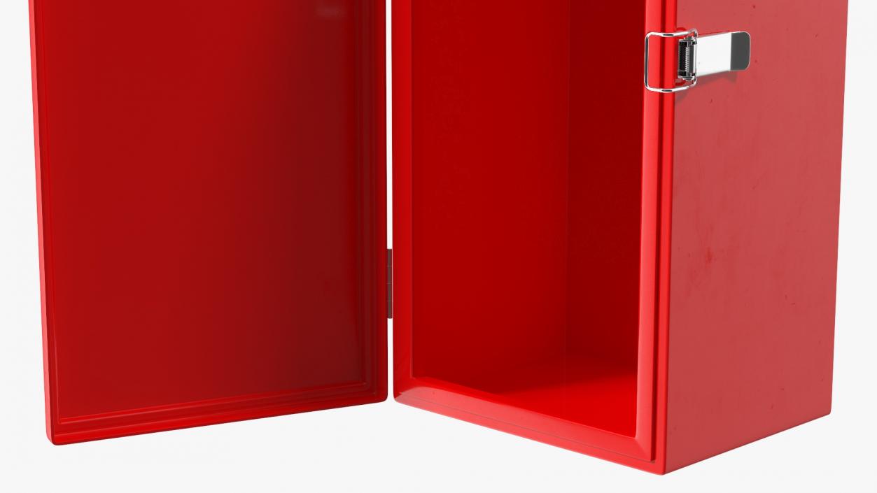 3D Fire Extinguisher Fibreglass Cabinet