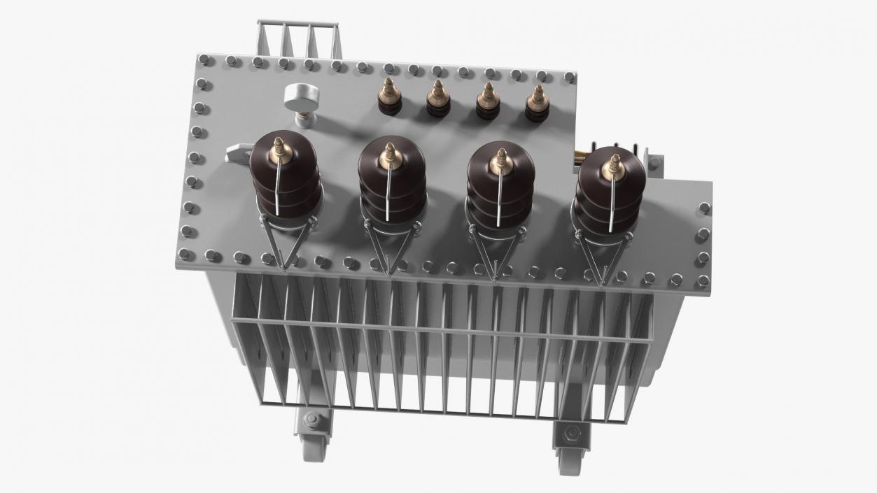 3D Electrical Transformer Basic Construction