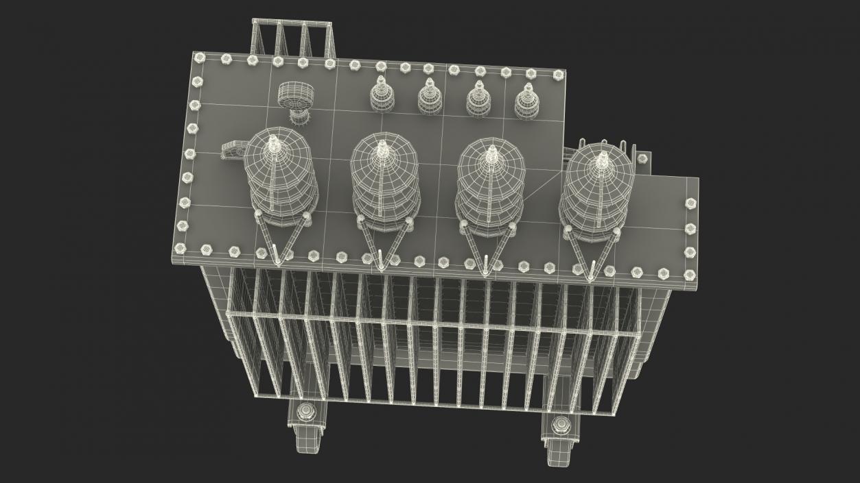 3D Electrical Transformer Basic Construction