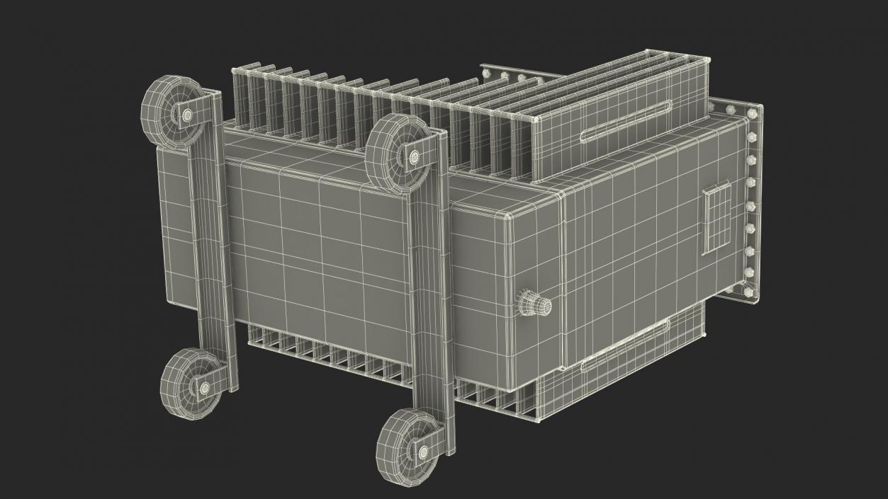 3D Electrical Transformer Basic Construction