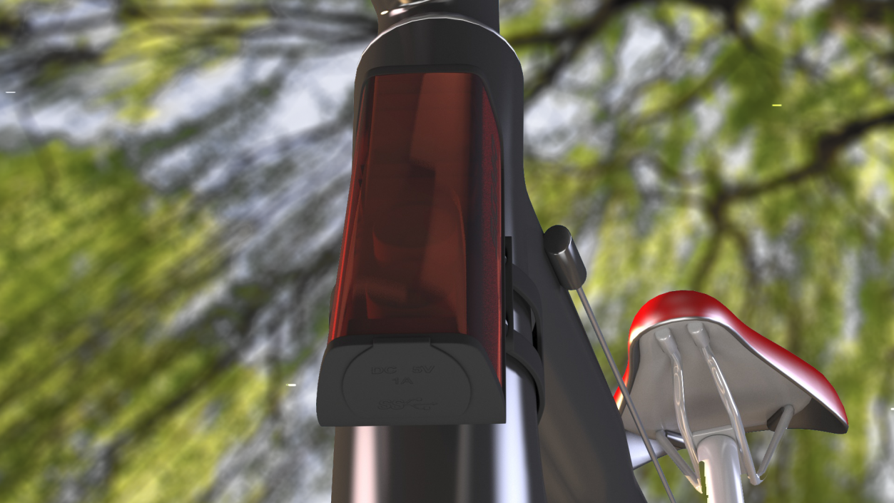 3D model Bike Tail Light