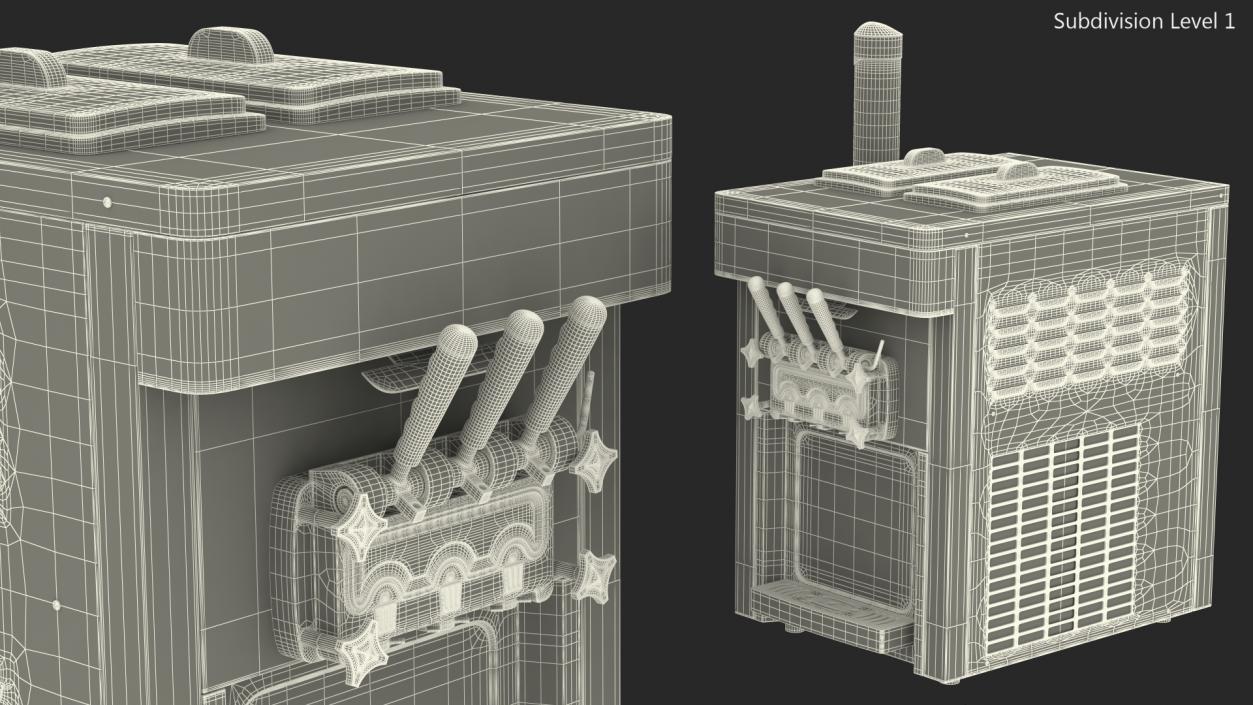 3D Commercial Ice Cream Maker