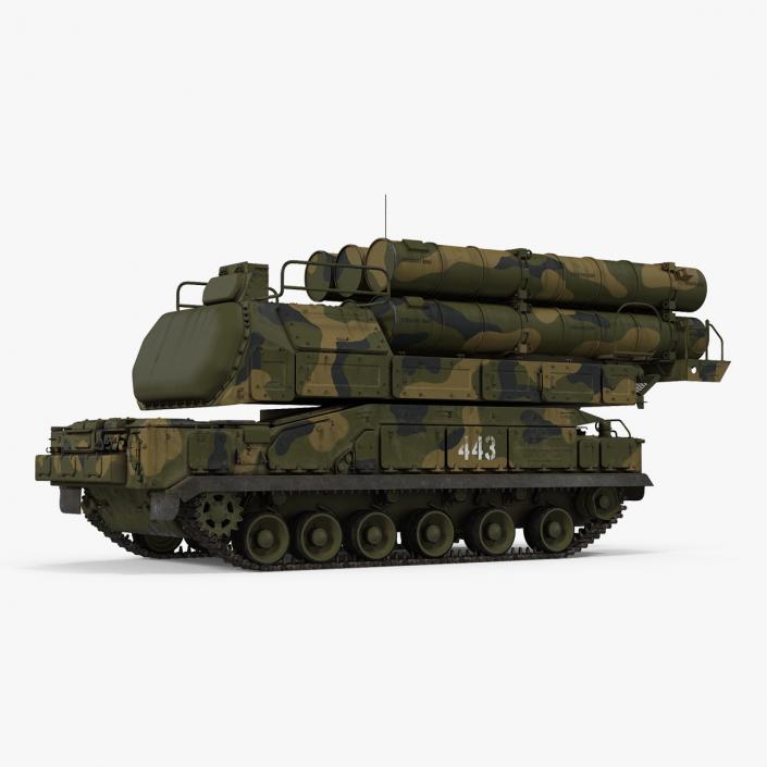 SAM System Buk M3 Camo 3D