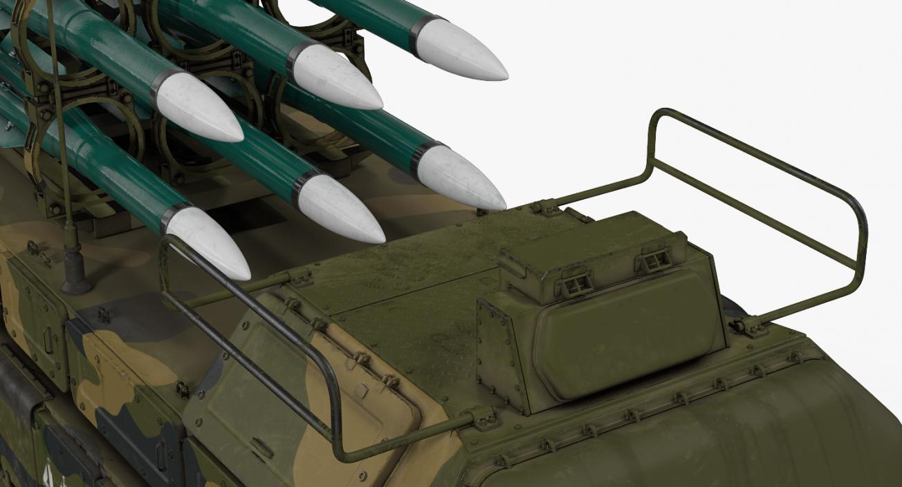 SAM System Buk M3 Camo 3D